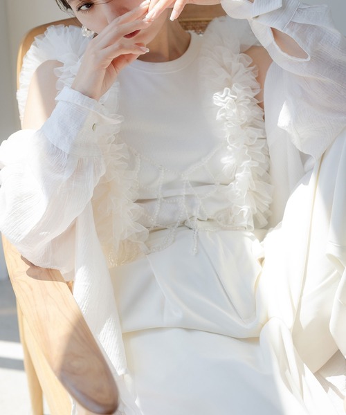 rectangle（レクタングル）の「パールビスチェ（キャミソール）」 - WEAR