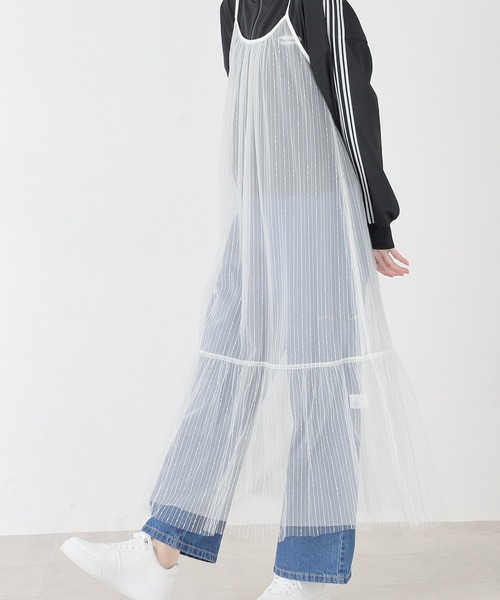 Honeys(ハニーズ)の「ダメージカットアウトストレートデニムパンツ(デニムパンツ・レディース・アイボリー/ブルー系その他/ライトインディゴブルー/インディゴブルー/ブラック・SS/S/M/L/LL)」の13枚目の写真