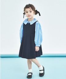 maarook（マルーク）の「ポプリンジャンパースカート（ワンピース）」