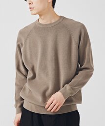 EDIFICE | 14ゲージ アゼ クルーネックニット(ニット/セーター)