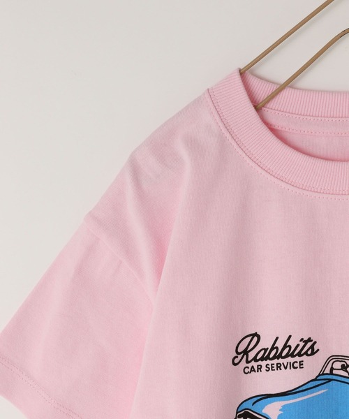 LOWRYS FARM(ローリーズファーム)の「アニマルプリントTシャツ 103007(Tシャツ/カットソー・キッズ・グレー/チャコールグレー/ピンク・110cm/120cm/130cm/140cm/150cm)」の6枚目の写真
