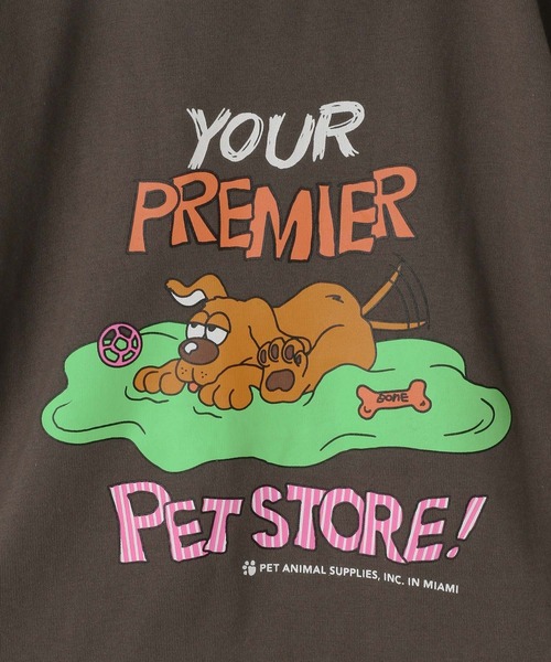 LOWRYS FARM(ローリーズファーム)の「アニマルプリントTシャツ 103007(Tシャツ/カットソー・キッズ・グレー/チャコールグレー/ピンク・110cm/120cm/130cm/140cm/150cm)」の12枚目の写真