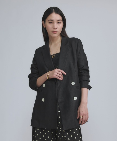 Chaos(カオス)/【新色登場】リネンヘリンボンジャケット