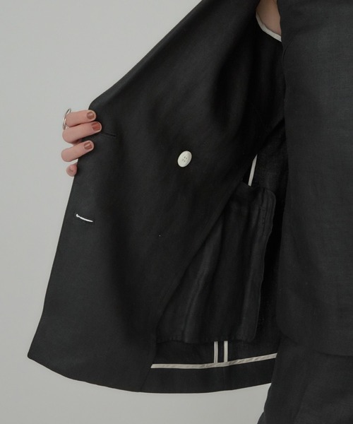 Chaos(カオス)/【新色登場】リネンヘリンボンジャケット