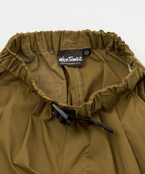 WILD THINGS（ワイルドシングス）の「【別注】＜WILD THINGS＞タック フルレングス パンツ 110-130cm（その他パンツ・キッズ・オリーブ/ネイビー・XS 110-120cm/S 120-130cm）」の7枚目の写真