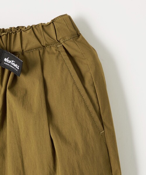 WILD THINGS（ワイルドシングス）の「【別注】＜WILD THINGS＞タック フルレングス パンツ 110-130cm（その他パンツ・キッズ・オリーブ/ネイビー・XS 110-120cm/S 120-130cm）」の12枚目の写真
