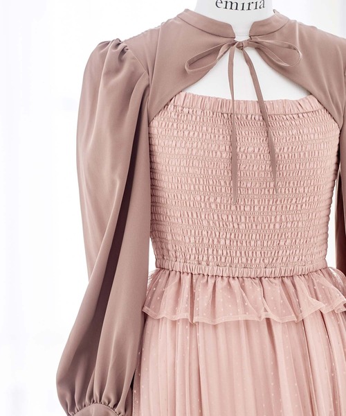 emiriawiz（エミリアウィズ）の「Nebula dot tulle dress（ワンピース 