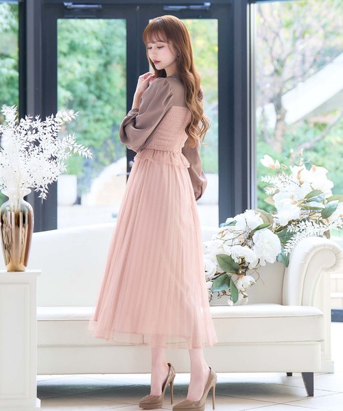 emiriawiz（エミリアウィズ）の「Nebula dot tulle dress（ワンピース