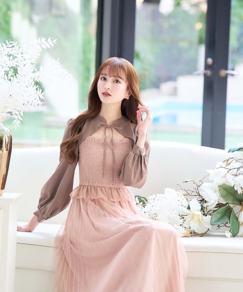 emiriawiz（エミリアウィズ）の「Nebula dot tulle dress（ワンピース
