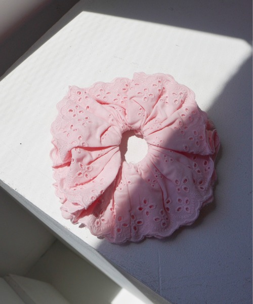 セール】【 IMARI / イマリ 】 パンチングレース ガーリー シュシュ