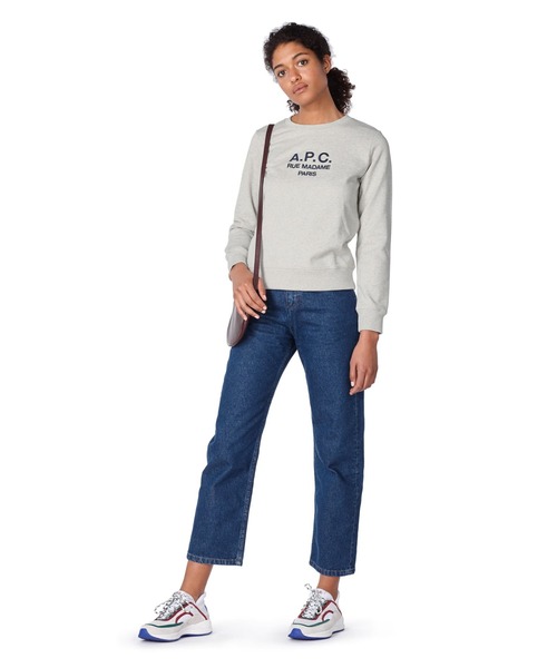 A.P.C.（アーペーセー）の「SWEAT TINA  24P（スウェット・レディース・キナリ・S/M/L）」の2枚目の写真