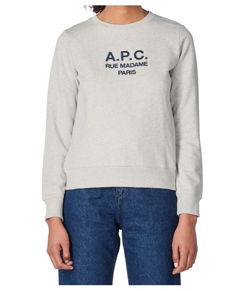 A.P.C.（アーペーセー）の「SWEAT TINA  24P（スウェット・レディース・キナリ・S/M/L）」の3枚目の写真