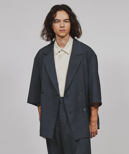 tk.TAKEO KIKUCHI（ティーケータケオキクチ）の「◇テックリネン5分袖