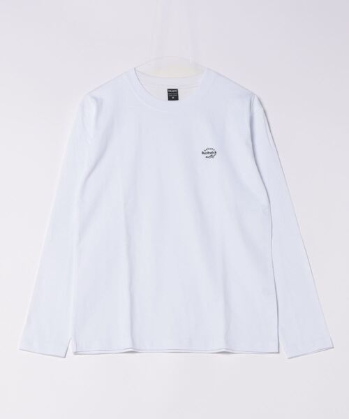 NO WAY(ノーウェイ)の「/ミドルウェイト クルーネック刺繍ロングスリーブカットソー(Tシャツ/カットソー・メンズ・ブラック/ブルー/ホワイト・MEDIUM/LARGE)」の7枚目の写真