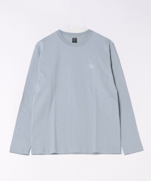 NO WAY(ノーウェイ)の「/ミドルウェイト クルーネック刺繍ロングスリーブカットソー(Tシャツ/カットソー・メンズ・ブラック/ブルー/ホワイト・MEDIUM/LARGE)」の9枚目の写真