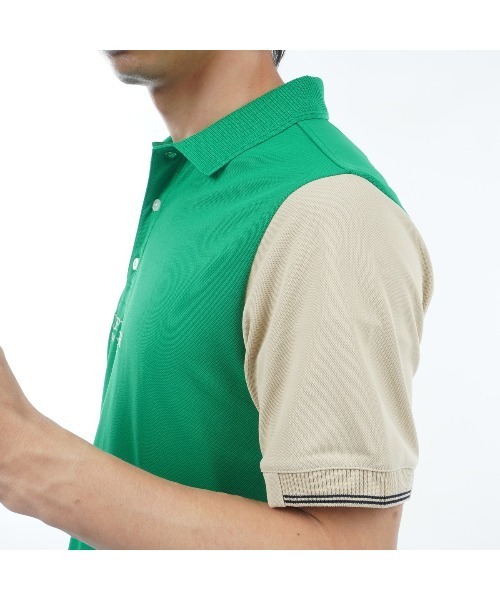 TOMMY HILFIGER GOLF（トミー ヒルフィガー ゴルフ）の「ｶﾗｰﾌﾞﾛｯｸ 半袖ﾎﾟﾛｼｬﾂ（ポロシャツ・メンズ・ブラック/ホワイト/ネイビー/グリーン・LL/L/XL/M）」の11枚目の写真