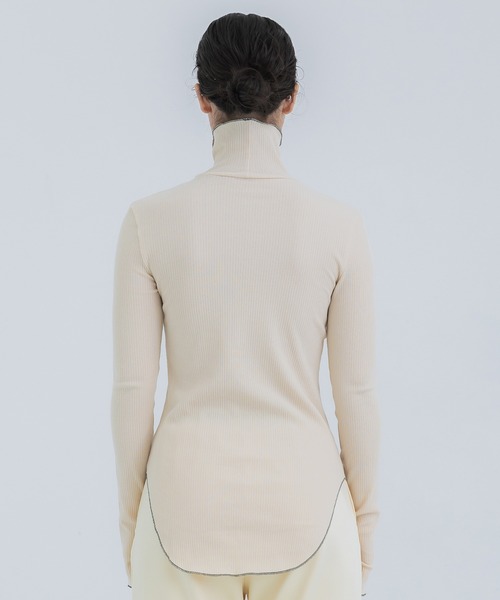 THINGS THAT MATTER/(シングス ザット マター)】HIGH NECK NOTCH 