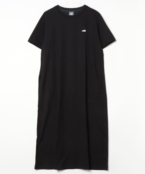 NEW BALANCE(ニューバランス)の「【New Balance×アルペン限定モデル】ニューバランス New Balance THE CITY シューパッチTシャツドレス(ワンピース・レディース・ベージュ/オリーブ/ブラック・S/M/L/XL)」の2枚目の写真
