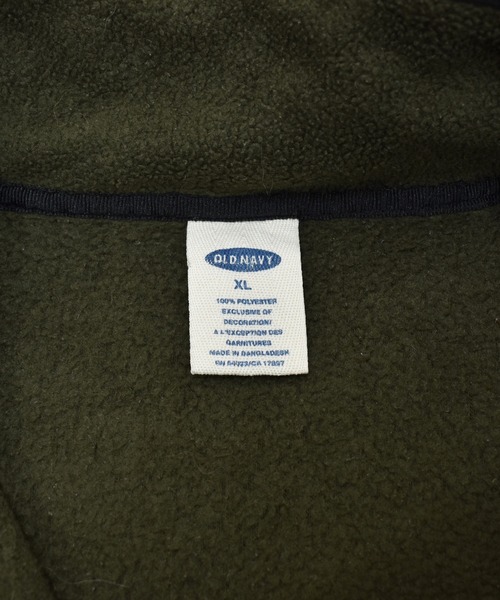 OLD NAVY（オールドネイビー）の「【ヴィンテージ古着】OLD NAVY / オールドネイビー ロゴ刺繍 1/3ジップ フリースジャケット（その他トップス・メンズ・カーキ・X-LARGE）」の11枚目の写真