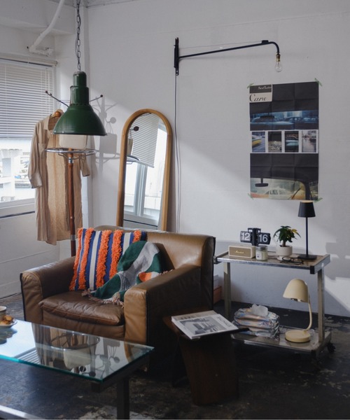 BIRTHDAY BAR(バースデイバー)の「【SAHIR サヒール】Throwket hourglass スローケット(ブランケット・レディース・グリーン・フリー)」の7枚目の写真