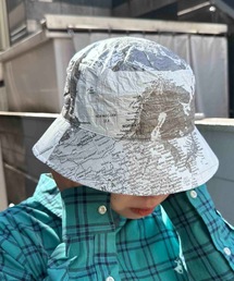 HOUSTON（ヒューストン）の「HOUSTON / 地図柄ペーパーハットTYVEK PAPER HAT / HS6848（ハット）」