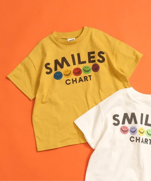 BREEZE(ブリーズ)の「【WEB限定】カラバリプリント半袖Tシャツ(Tシャツ/カットソー・キッズ・パープル/ベージュ/チャコール/ミント/ネイビー/イエロー/キャメル/ピンク/オフホワイト/サックスブルー・110/150/90/100/130/120/140)」の8枚目の写真