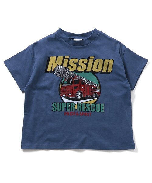 BREEZE(ブリーズ)の「【WEB限定】カラバリプリント半袖Tシャツ(Tシャツ/カットソー・キッズ・パープル/ベージュ/チャコール/ミント/ネイビー/イエロー/キャメル/ピンク/オフホワイト/サックスブルー・110/150/90/100/130/120/140)」の16枚目の写真