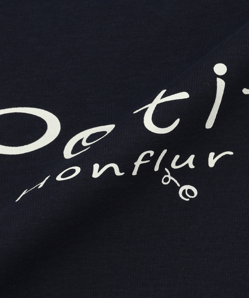 Petit Honfleur(プチオンフルール)の「ロゴダンボールプルオーバー(Tシャツ/カットソー・レディース・グリーン/ネイビー/アイボリー・M/L)」の14枚目の写真