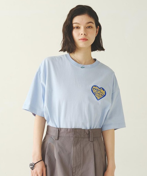 ♡R♡です♪RILY Heart Logo SS Tee Lサイズ RILY ハートロゴTシャツ RILY | 【RILY Vintage collection