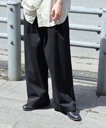 SUGGESTION | SUGGESTION 2タックワイドストレートパンツ(その他パンツ)