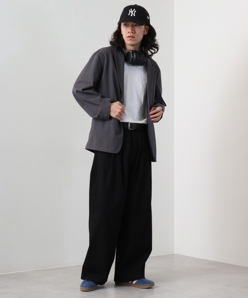 SUGGESTION（サジェッション）の「SUGGESTION 2タックワイドストレートパンツ（その他パンツ・メンズ・ブラック/ブルー系その他/ベージュ/ブラック系その他・M/L）」の6枚目の写真