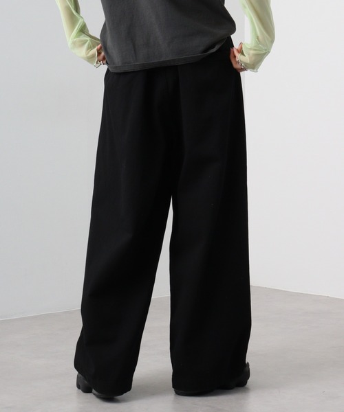 SUGGESTION（サジェッション）の「SUGGESTION 2タックワイドストレートパンツ（その他パンツ・メンズ・ブラック/ブルー系その他/ベージュ/ブラック系その他・M/L）」の14枚目の写真