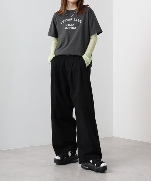 SUGGESTION（サジェッション）の「SUGGESTION 2タックワイドストレートパンツ（その他パンツ・メンズ・ブラック/ブルー系その他/ベージュ/ブラック系その他・M/L）」の16枚目の写真