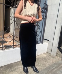 THEATRE PRODUCTS（シアタープロダクツ）の「ベロアスカート（スカート  