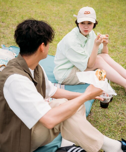 FREAK'S STORE（フリークスストア）の「FREAK’S STORE/フリークスストア オックスフォード ボタンダウン ショートスリーブシャツ/リラックスフィット（シャツ/ブラウス・メンズ・グレー/ホワイト/ライム/サックスブルー/ストライプ/ネイビー/ライトグレー・LARGE/MEDIUM）」の15枚目の写真