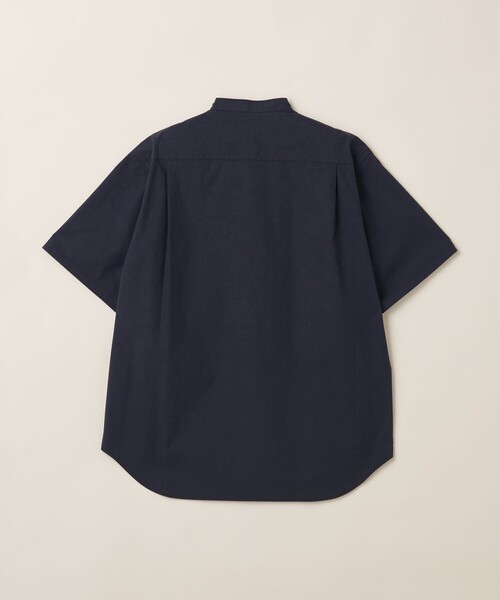 UNITED ARROWS（ユナイテッドアローズ）の「【ZOZO限定】タイプライター ワイドフォルム バンドカラー ショートスリーブシャツ（シャツ/ブラウス・メンズ・ホワイト/ライトブルー/ブラック/ベージュ/ネイビー/オリーブ・S/M/L/XL/XS/XXL）」の12枚目の写真