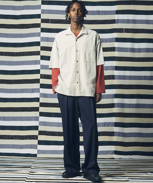 メゾンスペシャル　オープンカラーシャツ　即完品 楽天市場】MAISON SPECIAL レオパードオーバーサイズオープン