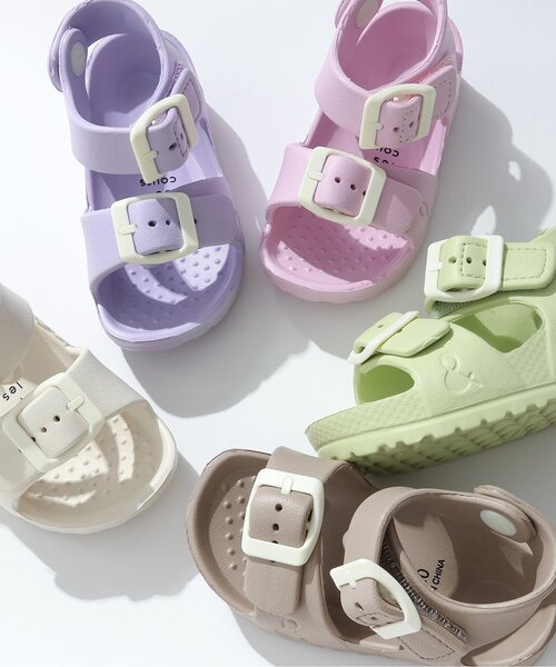 apres les cours(アプレレクール)の「EVAサンダル(サンダル・キッズ・ベージュ/ラベンダー/ピンク/ライム/アイボリー・13/14/15 /16/17/18/19/20/21)」の10枚目の写真