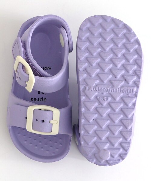 apres les cours(アプレレクール)の「EVAサンダル(サンダル・キッズ・ベージュ/ラベンダー/ピンク/ライム/アイボリー・13/14/15 /16/17/18/19/20/21)」の19枚目の写真