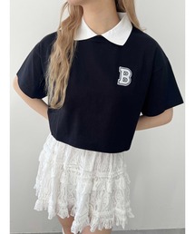 【プチプラ\2199★】BワンポイントショートTシャツ