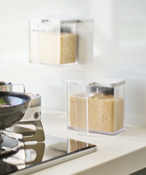 tower（タワー）の「tower(タワー) マグネット調味料ストッカー（キッチン収納・レディース・ホワイト/ブラック・F）」の16枚目の写真