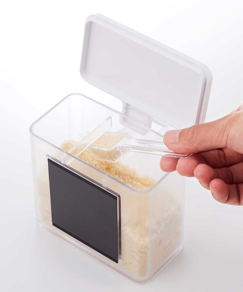 tower（タワー）の「tower(タワー) マグネット調味料ストッカー（キッチン収納・レディース・ホワイト/ブラック・F）」の19枚目の写真