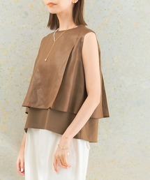 URBAN RESEARCH ROSSO WOMEN | シアーチンツレイヤードブラウス(シャツ/ブラウス)