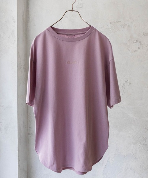 EDWIN(エドウィン)の「C17 LOGO TEE Cotton100%(Tシャツ/カットソー・レディース・ピンク/ホワイト/チャコールグレー・L/M)」の1枚目の写真