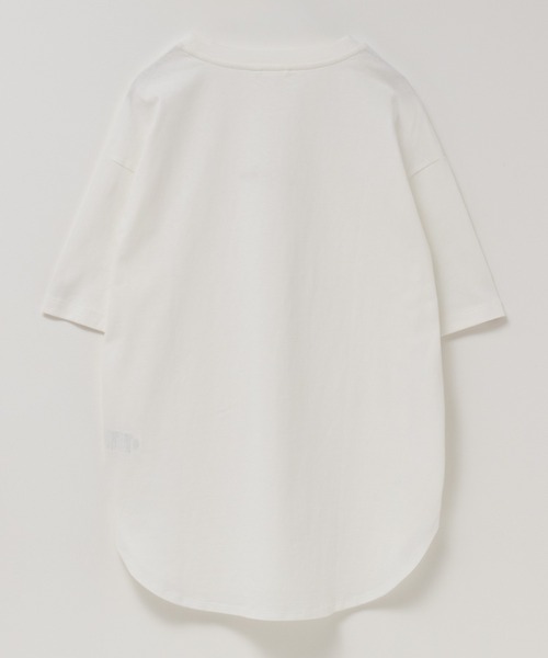 EDWIN(エドウィン)の「C17 LOGO TEE Cotton100%(Tシャツ/カットソー・レディース・ピンク/ホワイト/チャコールグレー・L/M)」の8枚目の写真