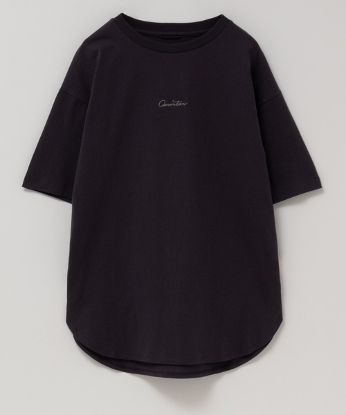 EDWIN(エドウィン)の「C17 LOGO TEE Cotton100%(Tシャツ/カットソー・レディース・ピンク/ホワイト/チャコールグレー・L/M)」の7枚目の写真