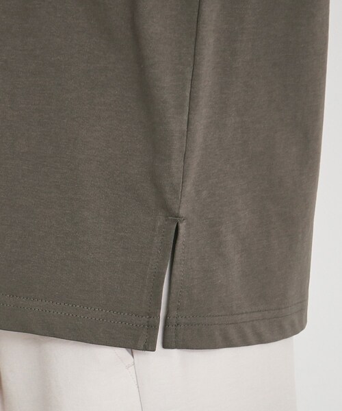 THE SHOP TK （ザ ショップ ティーケー ）の「◆【接触冷感/UV/毛玉になりにくい/洗濯機OK】ロゴ&プリントアソートT/ヒルナンデスで紹介（Tシャツ/カットソー・レディース・チャコールグレー/ホワイト系6/ホワイト系3/ベビーピンク/ベージュ/オフホワイト・12/13）」の17枚目の写真