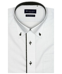 TOKYO SHIRTS（トウキョウシャツ）の「超形態安定ノーアイロン ボタンダウン 半袖ビジネスワイシャツ（ビジネスシャツ）」