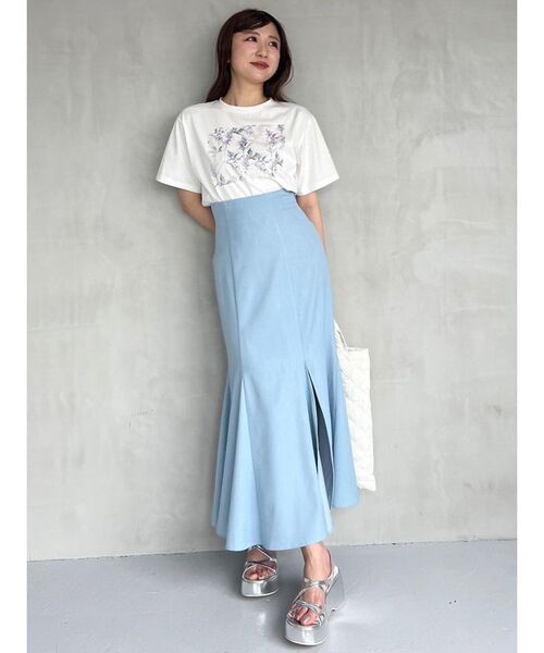 MERCURYDUO（マーキュリーデュオ）の「キルティングトートバッグ（ハンドバッグ・レディース・その他1/アイボリー/オフホワイト/ブラック・FREE）」の9枚目の写真