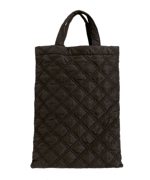MERCURYDUO（マーキュリーデュオ）の「キルティングトートバッグ（ハンドバッグ・レディース・その他1/アイボリー/オフホワイト/ブラック・FREE）」の12枚目の写真